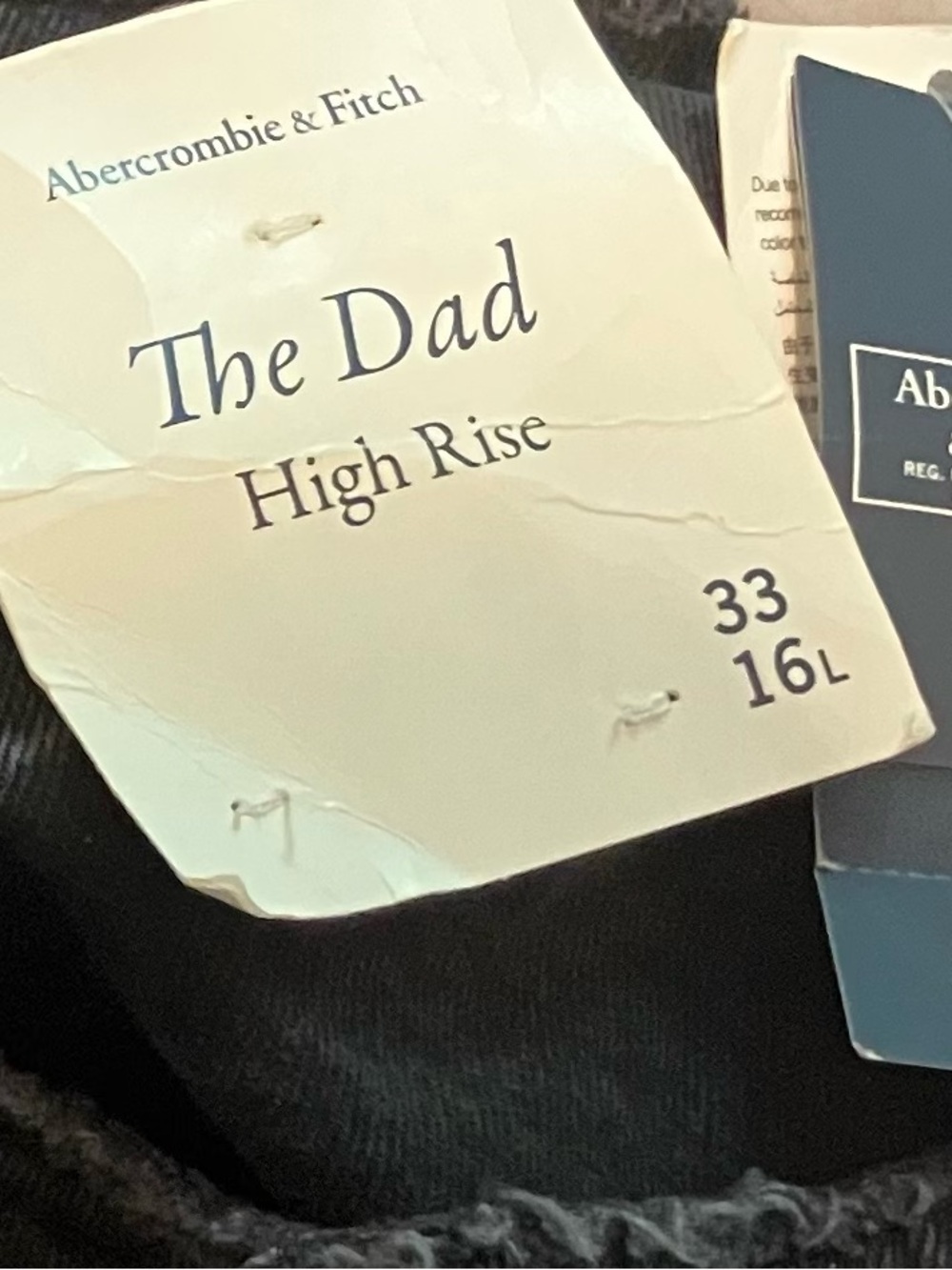 Abercrombie&Fitch”The Dad”Black High-Rise Jeans Accepting Offers/Bundle Deals!